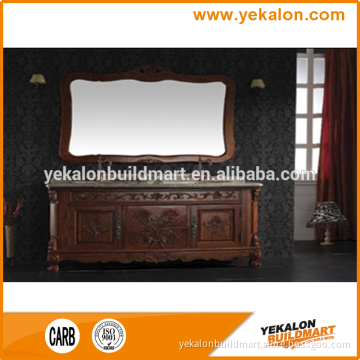 Solid wood vanity